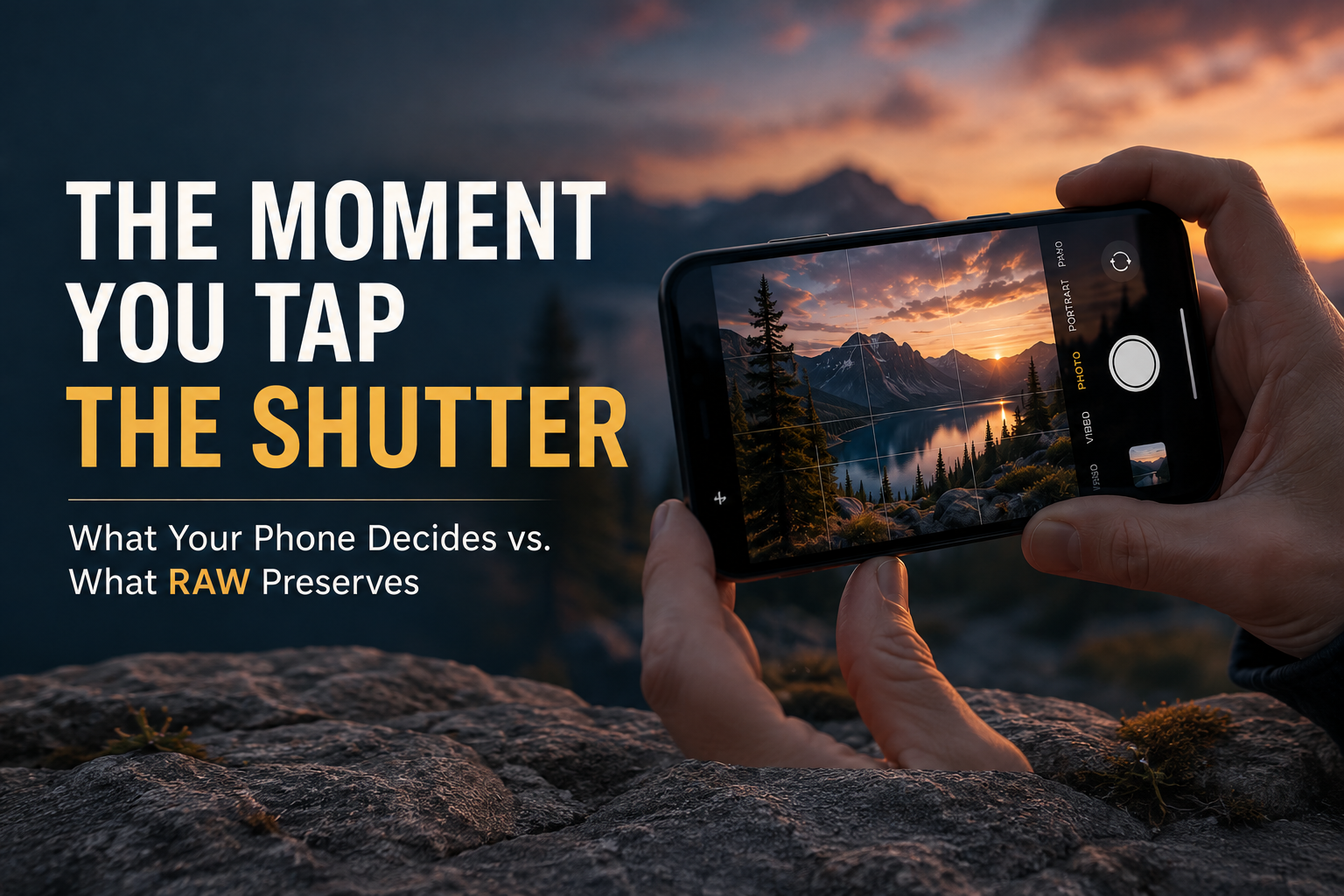 What Actually Happens When Your Phone Takes a Photo